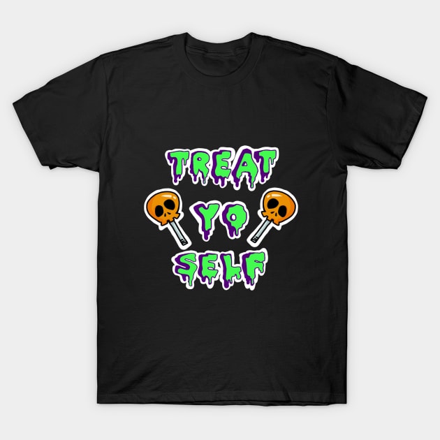 Skull Lolipop Halloween 2020 T-Shirt by DangerousCheeseCakeLove